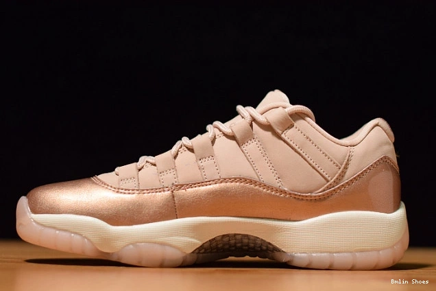 Bmlin Shoes GS Rose Low AH7860-105 Gold Jordan Air 11 0815